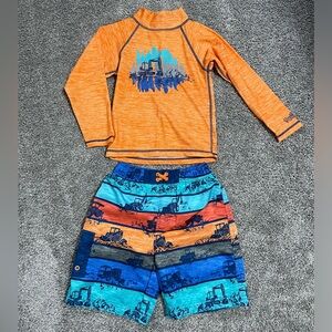 UV Skinz - UPF 50+ Sunwear - Boy's 2PC Sun & Swim Set